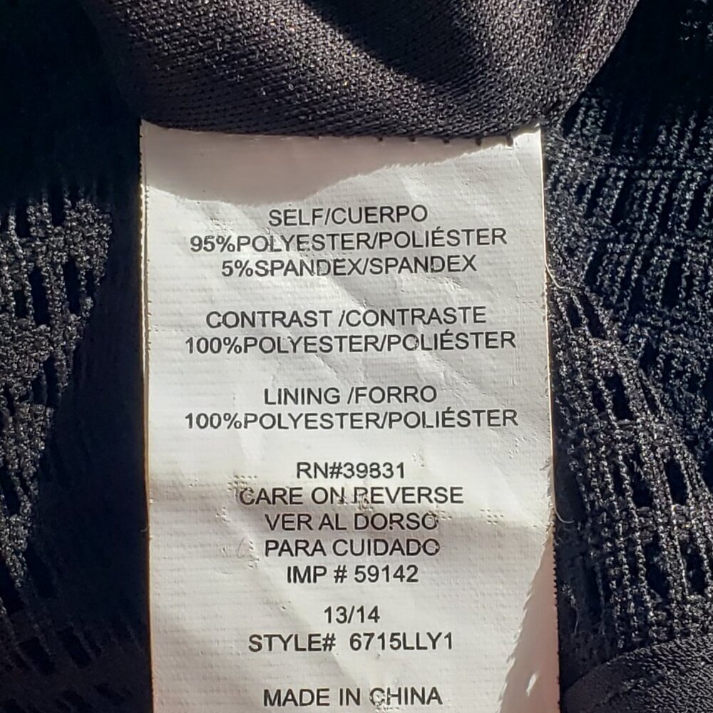 XOXO Women's Black Mini Skirt Size 13 - Picture 6 of 8